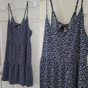 Alexa Jean Brown Spaghetti Strap Dress